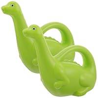 SUPVOX Kids Watering Can 2pcs Dinosaur Watering Can Plastic Watering Pot Cartoon Cute Animal s Creative Gardening Kettles for Flowers Plants