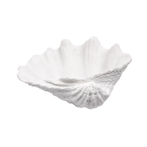 ALIWINER Seashell Bowl Resin Clam Shell Decor