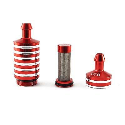 GDS Racing Fuel Filter Red for RC Boat, Plane, Heli, Boat, Car