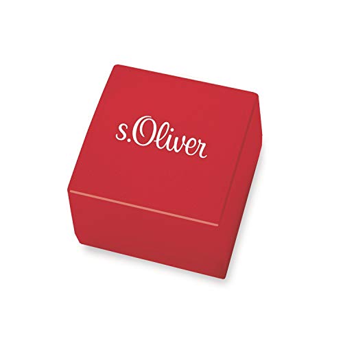s.Oliver Ring Edelstahl Epoxy Herren Ringe, Schwarz, Kommt in Schmuck Geschenk Box, 2027428 – Bild 4