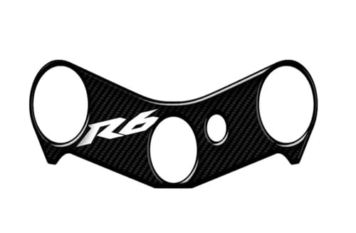 Autocollant de réservoir moto YZF-R6 adhésif anti-rayures pour té supérieur