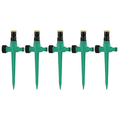 Huudngeje Serie de Aspersores para Huertos de Plantas, Aspersores de Pasador, Aspersores Enterrados Atomizadores Ajustables, Enchufe de Verde