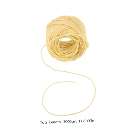Lurrose 2pcs 2mm Mecha de Algodón Natural para Velas miniatura 2