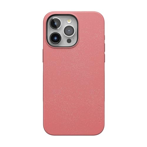 Casely iPhone 15 Pro Max Case | Starfish Wishes | Coral Pink Shimmer | Bold Protective Design | MagSafe Compatible Design