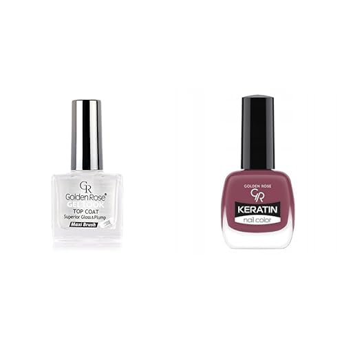 Golden Rose Gel Look Top Coat & Oje Seti