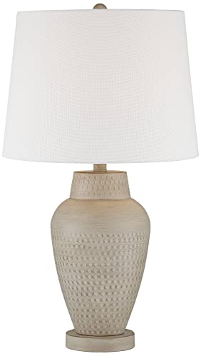 Lámpara de Mesa 360 Lighting Rupert 24.75" Metal Beige con Pantalla Lino miniatura 2