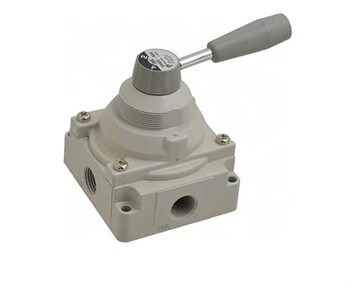 Válvula de control neumático VH402-04 manual de 4 puertos y 2 posiciones operativas 2