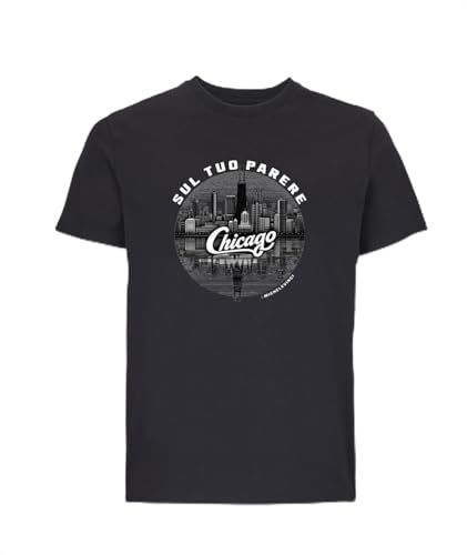 All You Can Tee T-Shirt Chicago T-Shirt Unisexe pour Adulte