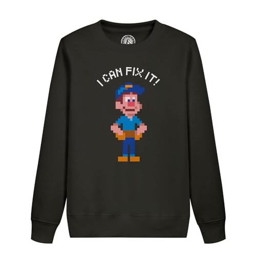 Sweatshirt enfant retro gaming arcade résistant aux lavages pour l'hiver