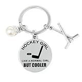 Hockey Gifts Funny Sports Lovers Keychain for Christmas Birthday Graduation Thank You Gift for Hockey Coach...
