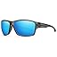 Clear Gray Frame-blue Mirror Lens