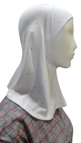 Image of TCP Women's Ninja Beige Jersey Cap, under scarf Neck Covering Hijab Tube cap Age 16+ years