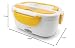 SPICE - ;Fiambrera eléctrica Modelo «Amarillo INOX» con Bandeja extraíble de Acero...