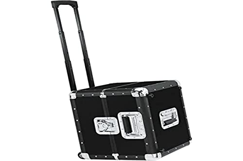 Imbottitura in schiuma Reloop 120 Trolley Record Case - classica custodia per dischi con telaio a trolley, telaio a trolley rimovibile, costruzione robusta, nero