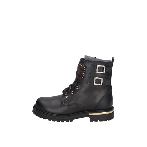 Nero Giardini I021581F petites bottes noires confortables pour pieds sensibles