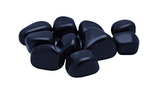 Pebblo® Big Super Polished Black Natural Stone Pebbles (950 GMS) - Decorative Pebbles for Home and Office Décor-image-40