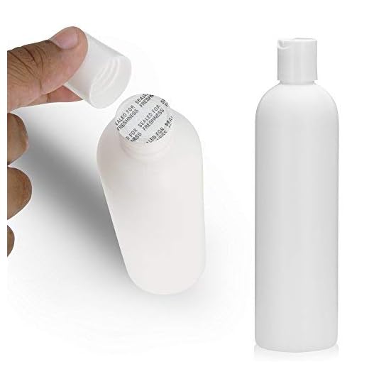 Can you put makeup in your carry on luggage 25 PCS Empty White HDPE Plastic Bottles