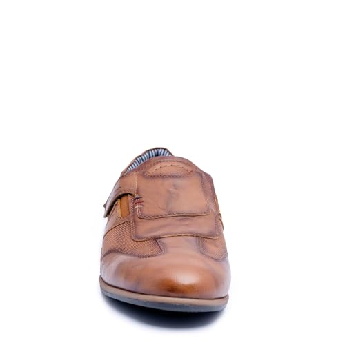 Image of Pierre Cardin Mens Pc3043 Tan Boat Shoe