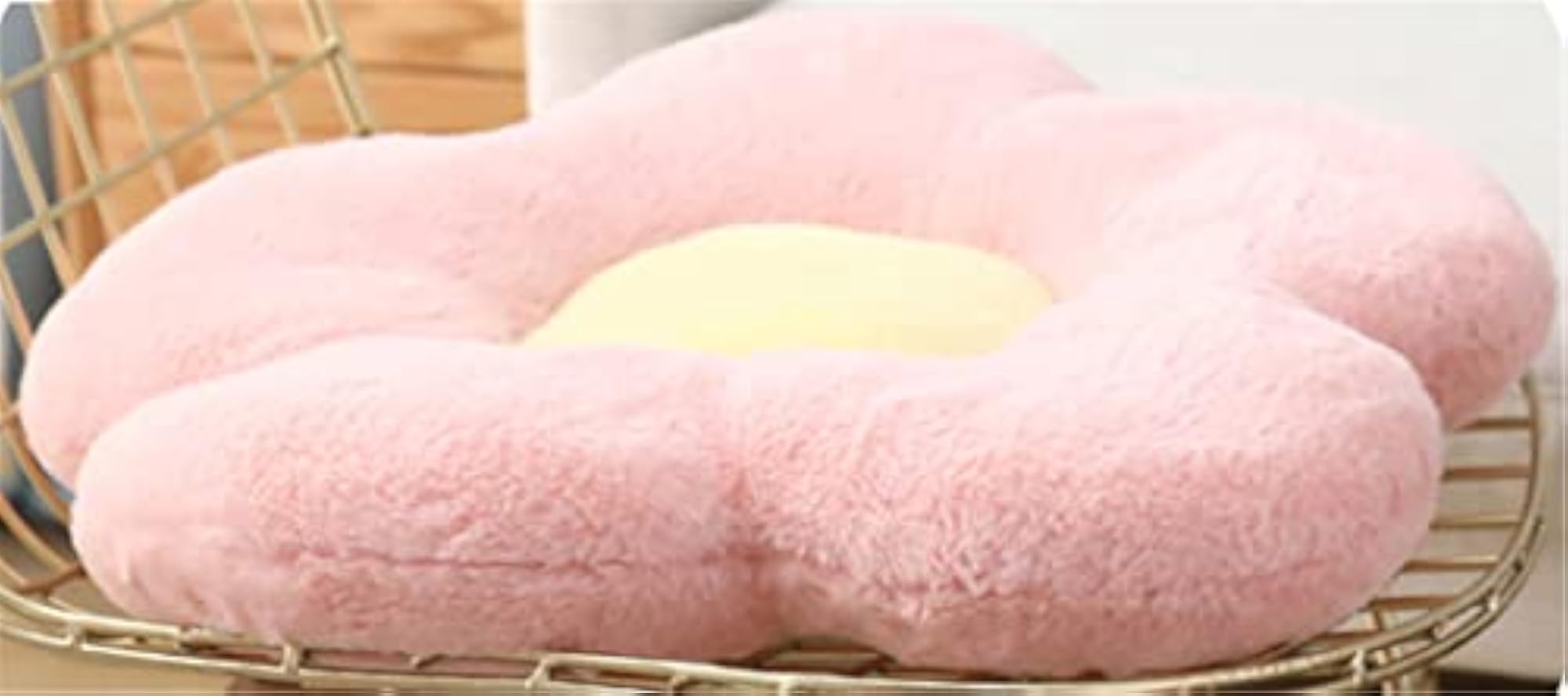 Cute Flower Cushion Plush Floor Pillow