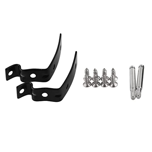 SDENSHI Handschuhfach Reparatur Kit Deckel Repair Set für Audi A4 S4 RS4 B6 B7 Bracket 8E2857131, Schwarz