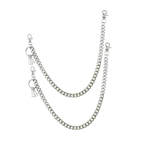 Didiseaon Hip Hop Jeans Chain Gothic Punk Belt Fashion Metal Pants Waist Chain Boys Girls