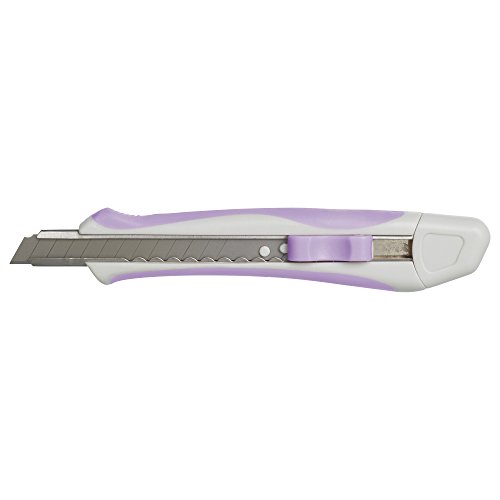 ECR4Kids Cutting Edge Ultra-Grip Mini Retractable Utility Knife - Heavy Duty Box Cutter