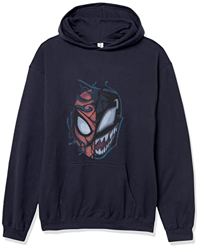 Sweat Marvel Venom pour garçon vêtement de sport et de loisirs automne hiver bleu marine