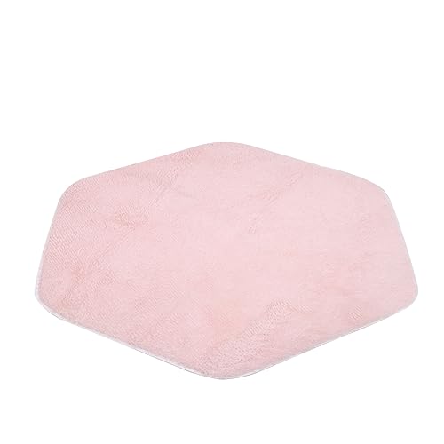 OUNONA Hexagon Play Tent Rug Soft Tent Mat for Indoor Playhouse Safe Cushion for Nursery Bedroom Comfort