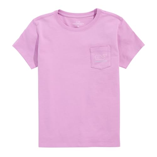 Image of vineyard vines Girls' Vintage Whale Short-Sleeve Pocket Tee