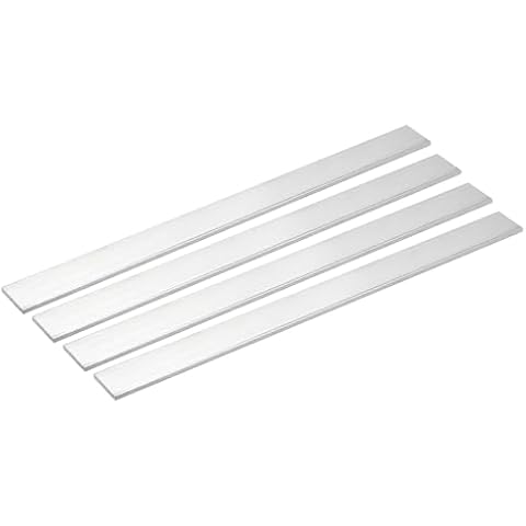 sourcing map Square Aluminum Flat Bar Set Cover