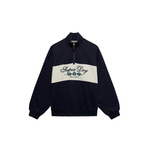Sweatshirt demi zip femme Superdry - vue 4