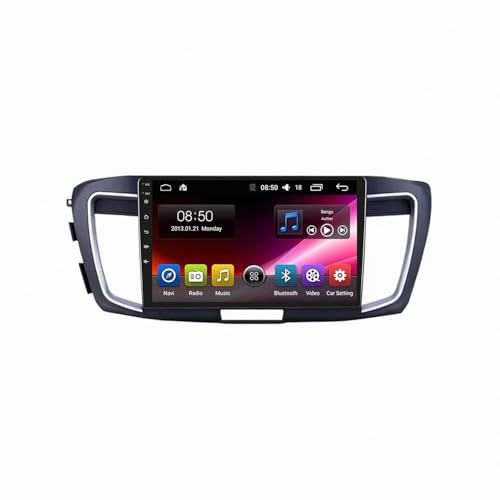 Autoradio Android Honda Accord 2014-2016 avec écran tactile 8 cœurs 4G 64Go