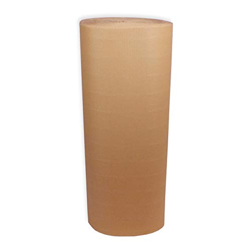 1 Bobina cartón ondulado 160 cm. 100m lineales. 350 gr/m2