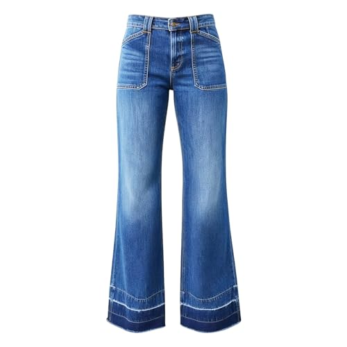 Jean surdimensionné fluide taille haute | Le pantalon léger femme - 6