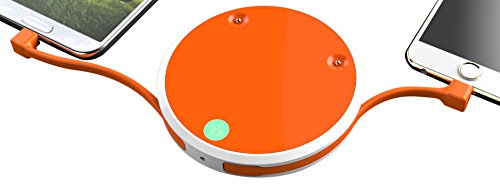 Minibatt Tower Multi-Bank, kabellos, 5 x 3.200 mAh Externe Batterien, iPhone und Android, Quick Charge