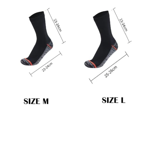 Image of Drylife Waterproof Socks For Outdoor Activities, Thermalwear Bamboo Breathable Socks For Hiking, Swimming, Fishing, Skiing, Trekking And Other Sports Activitities in Cold /Wet Conditions (IN, Alpha, M)