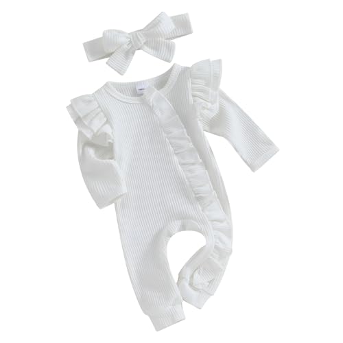 Image of Ayalinggo Baby Boy Girl Easter Outfit newborn infant Cute Bunny Clothes Rabbit Ear Romper Jumpsuit Summer Bodysuit
