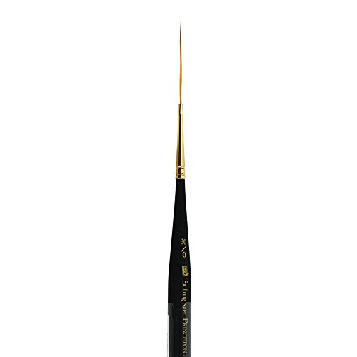 Image of Princeton Mini-Detailer Liner Brush, Synthetic, Short Handle, Size 30 /0 inch, 1 Count