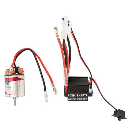 Kit Esc de Motor Escovado, Rolamento Bidirecional de Baixa Fricção, Grande Torção 7.4v 540, Motor Es