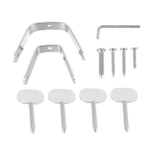 CRILSTYLEO 1 Juego Accesorios jamoneros tallado de jamon accesorios para parrilla almacenamiento de jamon jamoneros de un jamonero soporte jamonero fijador de jamón Acero inoxidable Silver