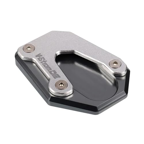 Für V-Storm 800DE Und 1050DE (2023–2024): Verlängerungsplatte Für Seitenständer (vergrößern)(Titanium)