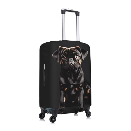 Housse pour valise de protection lavable EdWal carlin noir contre rayures