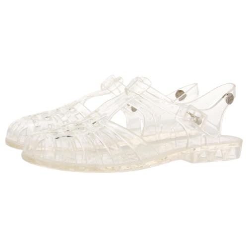 GIOSEPPO Chanclas Tipo cangrejeras Transparentes con Brillo para Mujer saloa