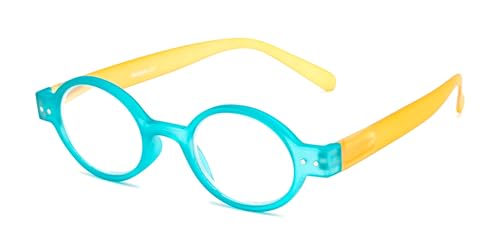 Readers.com Reading Glasses: The Flamingo, Acetate round Style for Men and Women