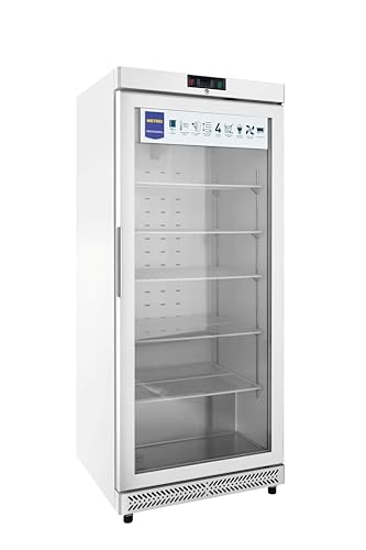METRO Professional Congélateur à Porte Vitrée GFR6600G, 380 L, blanc