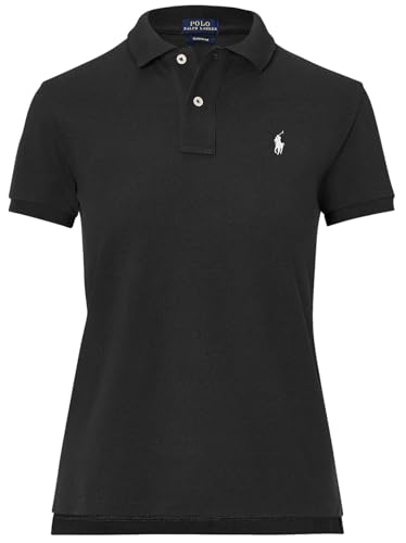 Image of Polo Ralph Lauren Women's Classic Fit Mesh Polo Shirt, PoloBlack, X-Large