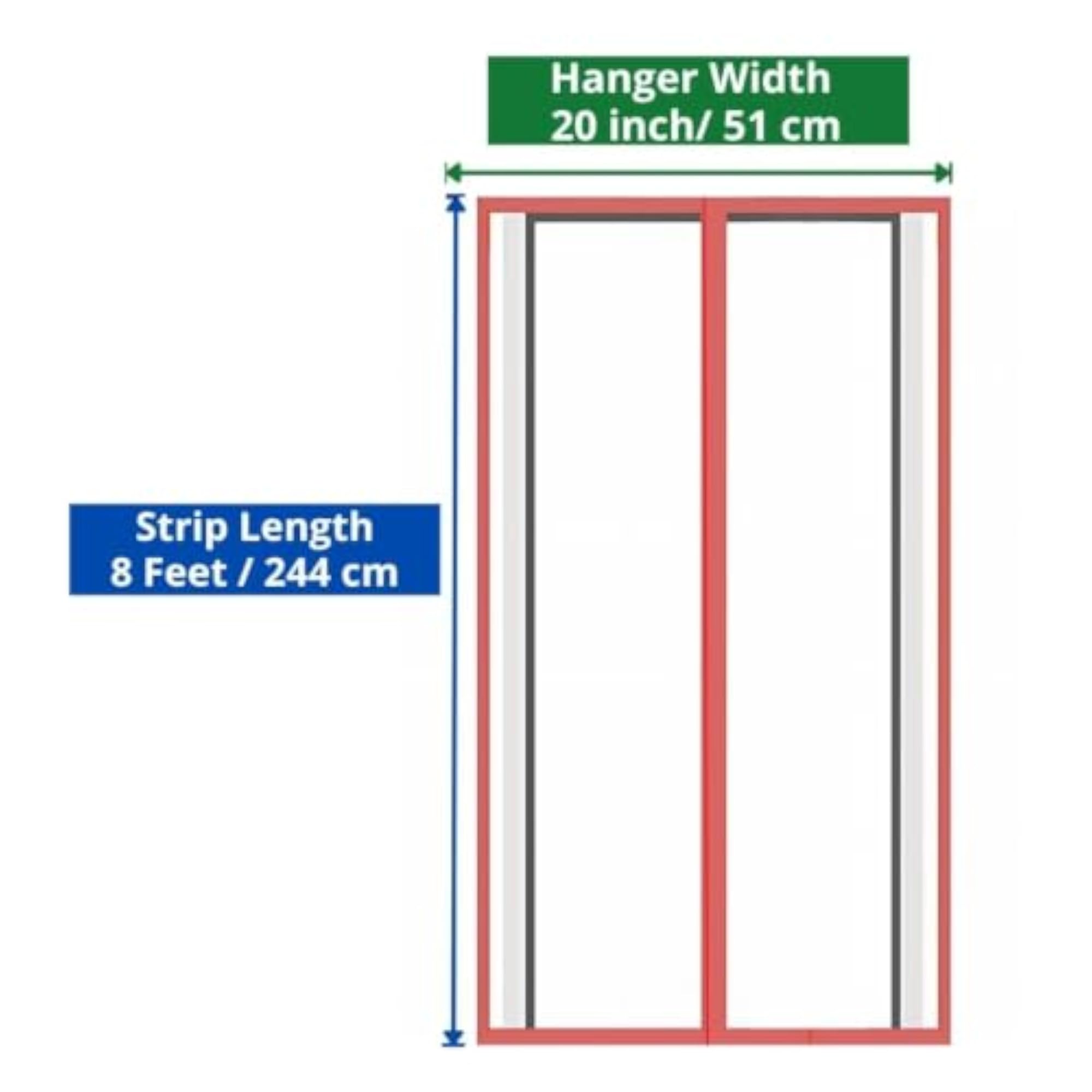 PVC Transparent Strip Curtain for Easy Access