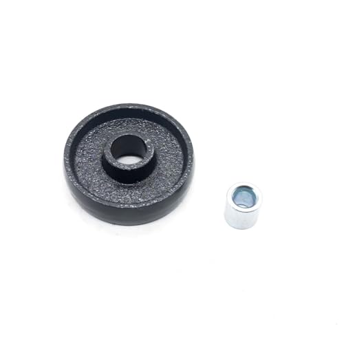 2T Horizontal Jack Front Wheel with Bushing Jack Accessories 17 * 65 * 15mm