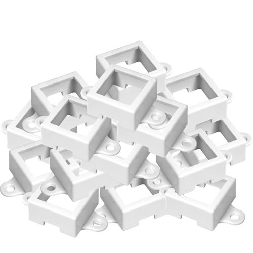 Image of Mounts Clips fits for Govee Outdoor LED Lights H705 Non-pro Version Elite H805,Outdoor Light Brackets Clips Holder for Govee(White, 40)
