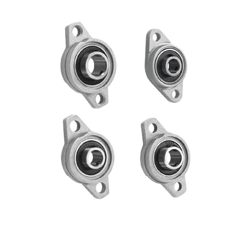 Palier linéaire KFL004 20mm à bride losange en zinc haute précision pour guidage